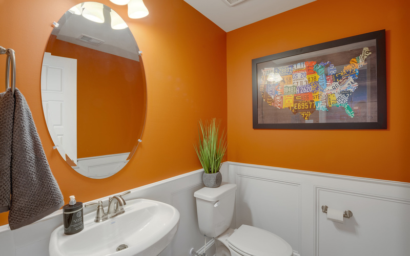 The Bluebell at Governors Basement Powder Room