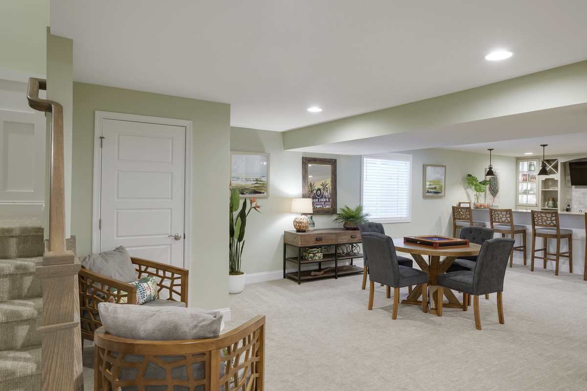 The Heather at ArborLyn Finished Basements Idea Gallery